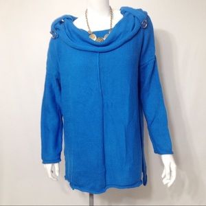 Pure Handknit "City Cowl" Pullover Sweater